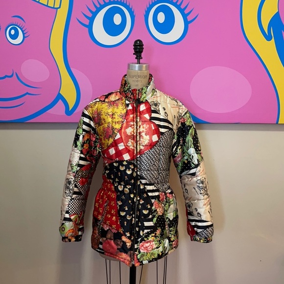 Moschino Vintage Fashion Fashoff Puffer Jacket